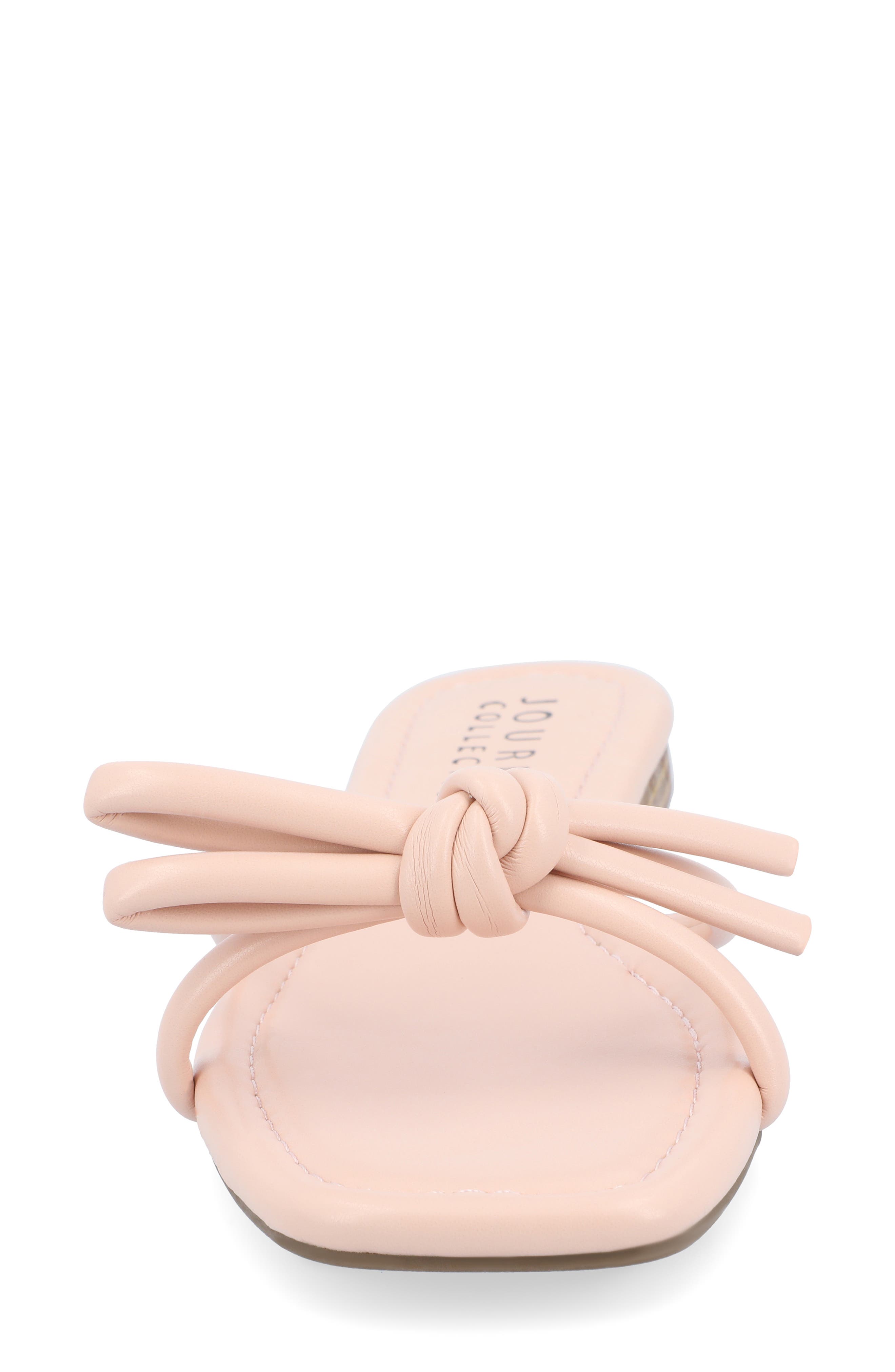 Soma Bow Sandal, Alternate, color, PINK