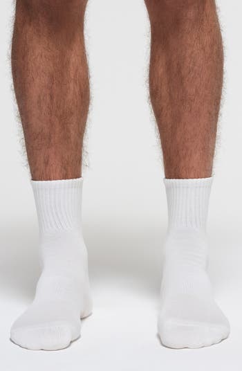 3-Pack Quarter Crew Socks