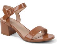 BERNESS Elisha Minimalist Block Heel Sandal