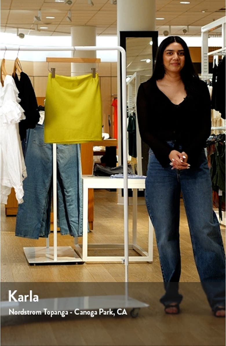 Faux Leather Pencil Skirt, sales video thumbnail