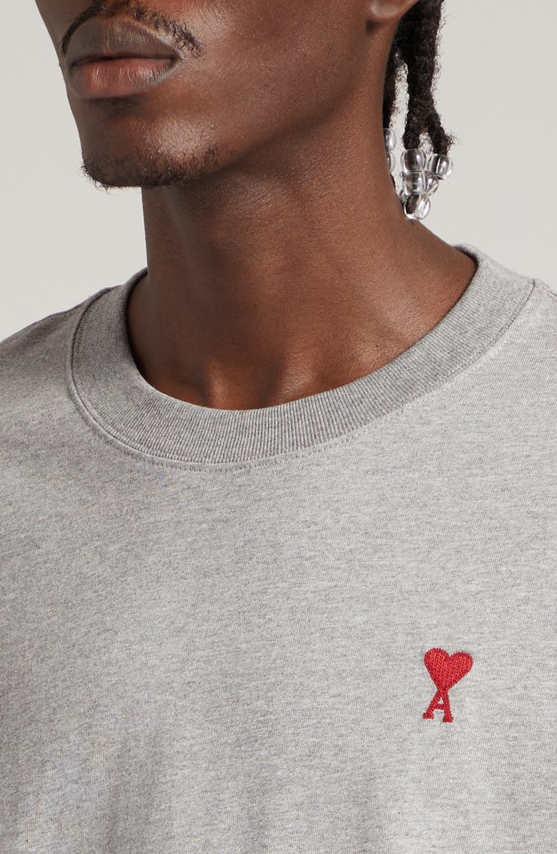 AMI PARIS Ami de Coeur Organic Cotton T-Shirt, Alternate, color, 