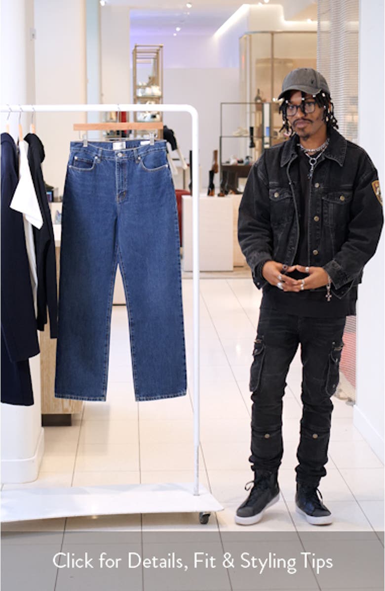 Le Jane Ankle Straight Leg Jeans, sales video thumbnail