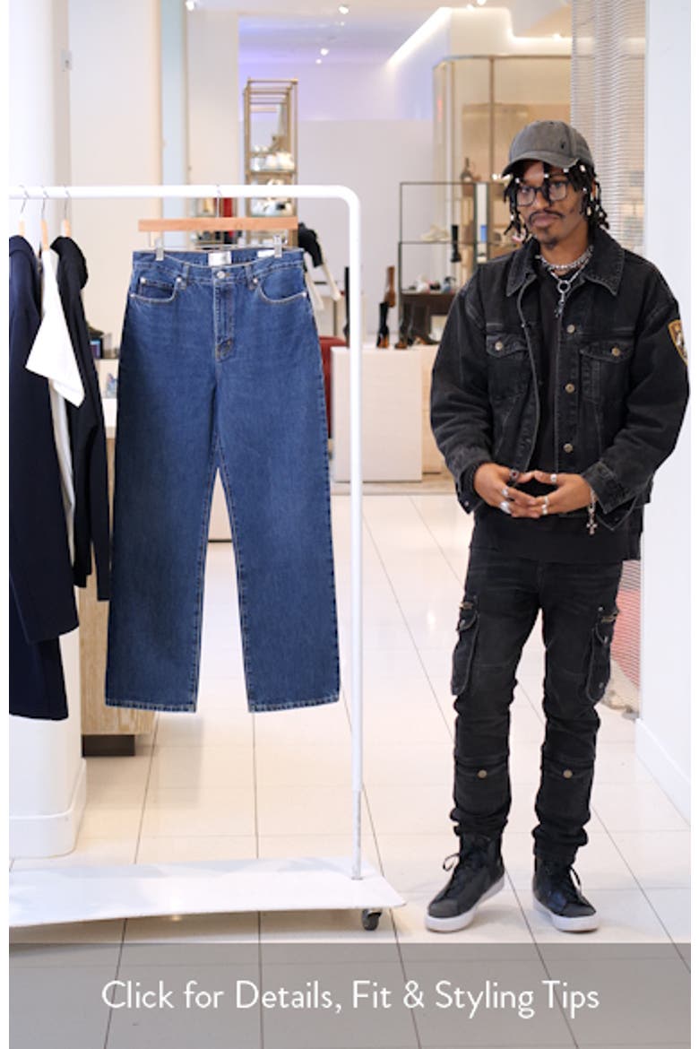 Le Jane Ankle Straight Leg Jeans video