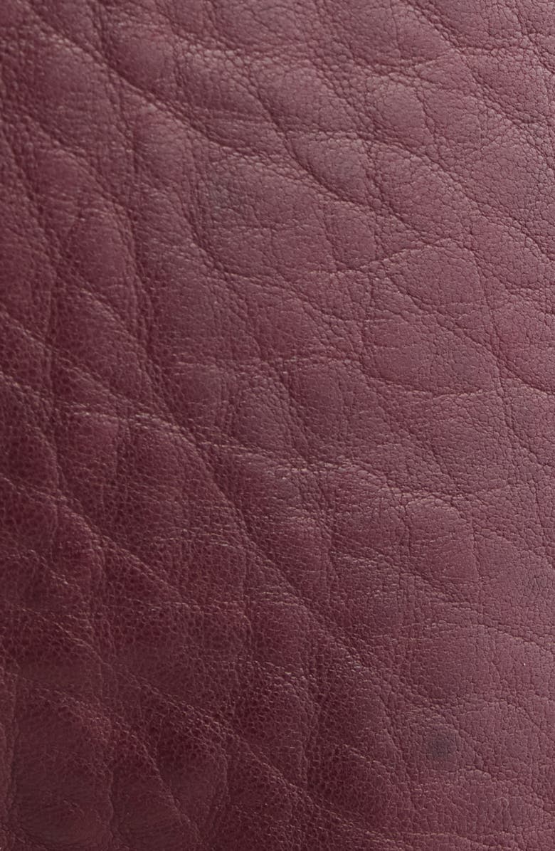 Chloé Lambskin Leather Flare Leg Trousers, Alternate, color, 55Y Full Violine