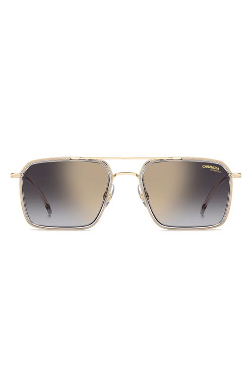 Carrera Eyewear 55mm Navigator Sunglasses In Brown