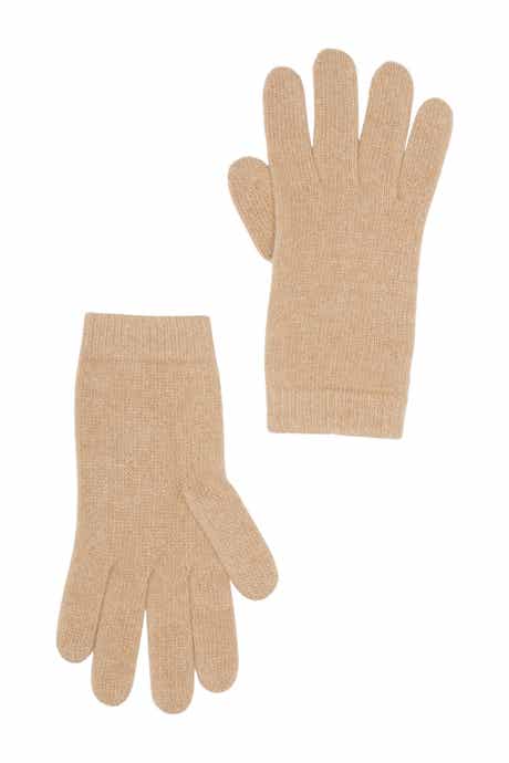 Portolano Solid Cashmere Gloves