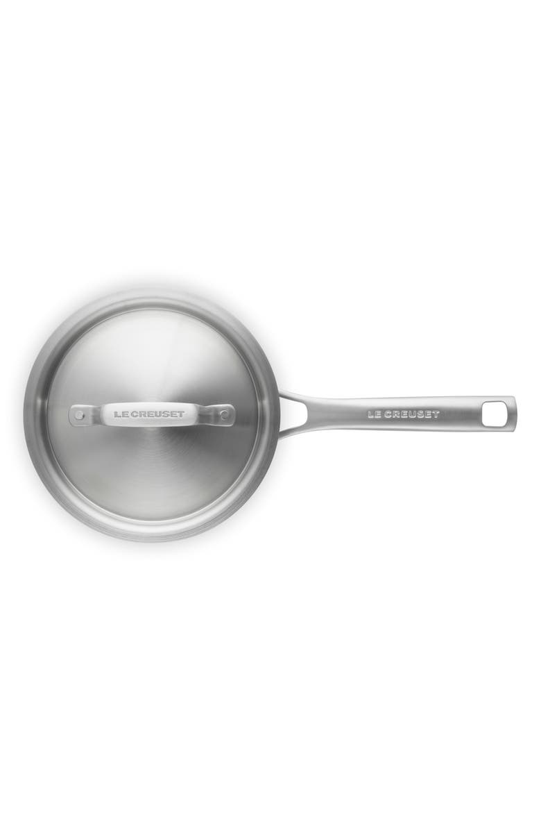 Le Creuset 2-Quart Essential Stainless Steel Saucepan, Alternate, color, Stainless Steel
