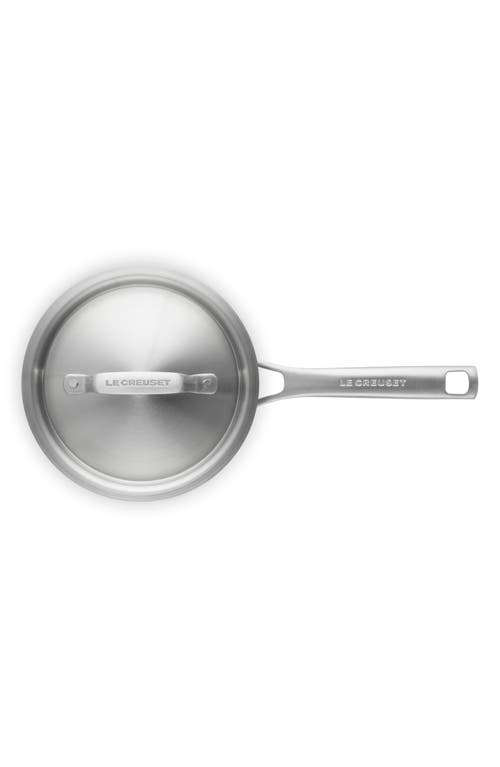Le Creuset 2-quart Essential Stainless Steel Saucepan In Stainless Steel