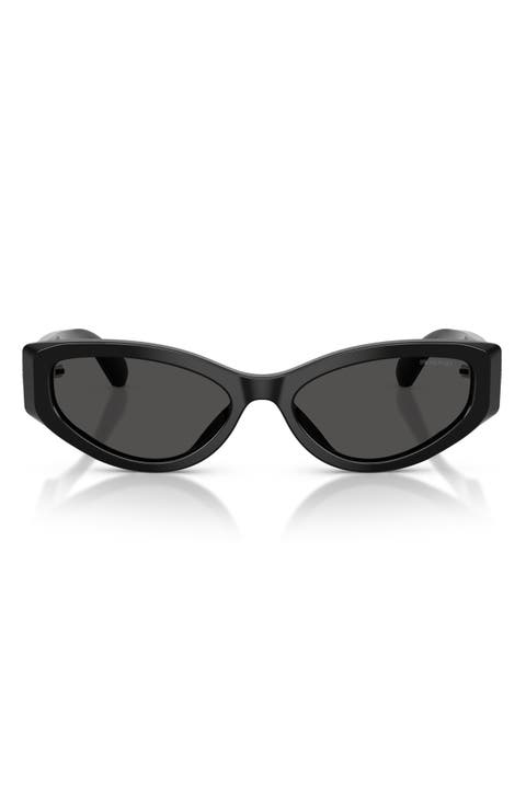 55mm Cat Eye Sunglasses