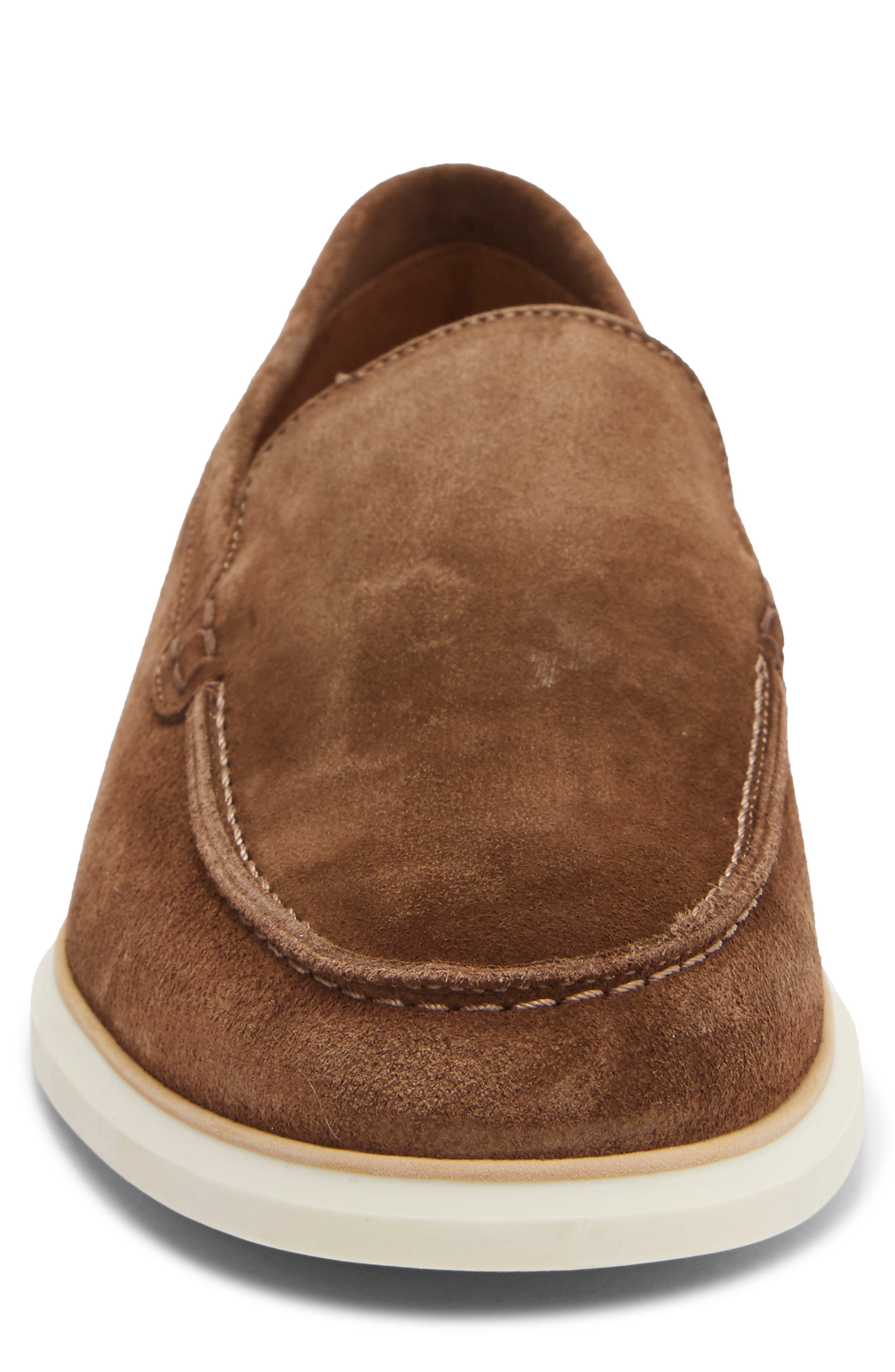 Briggs Venetian Loafer, Alternate, color, SUEDE CHESTNUT