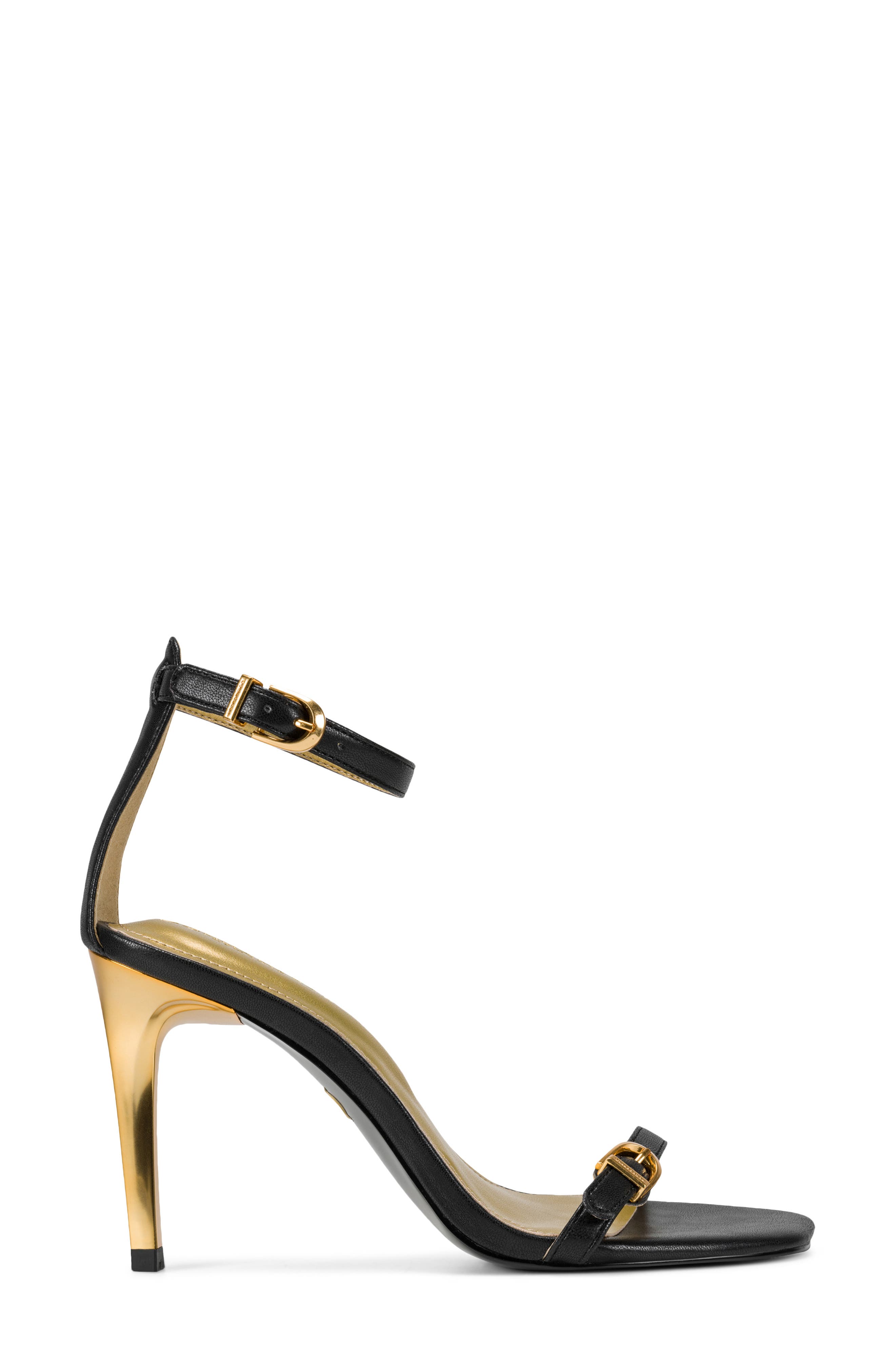 DKNY Pryce Ankle Strap Sandal, Alternate, color, Black