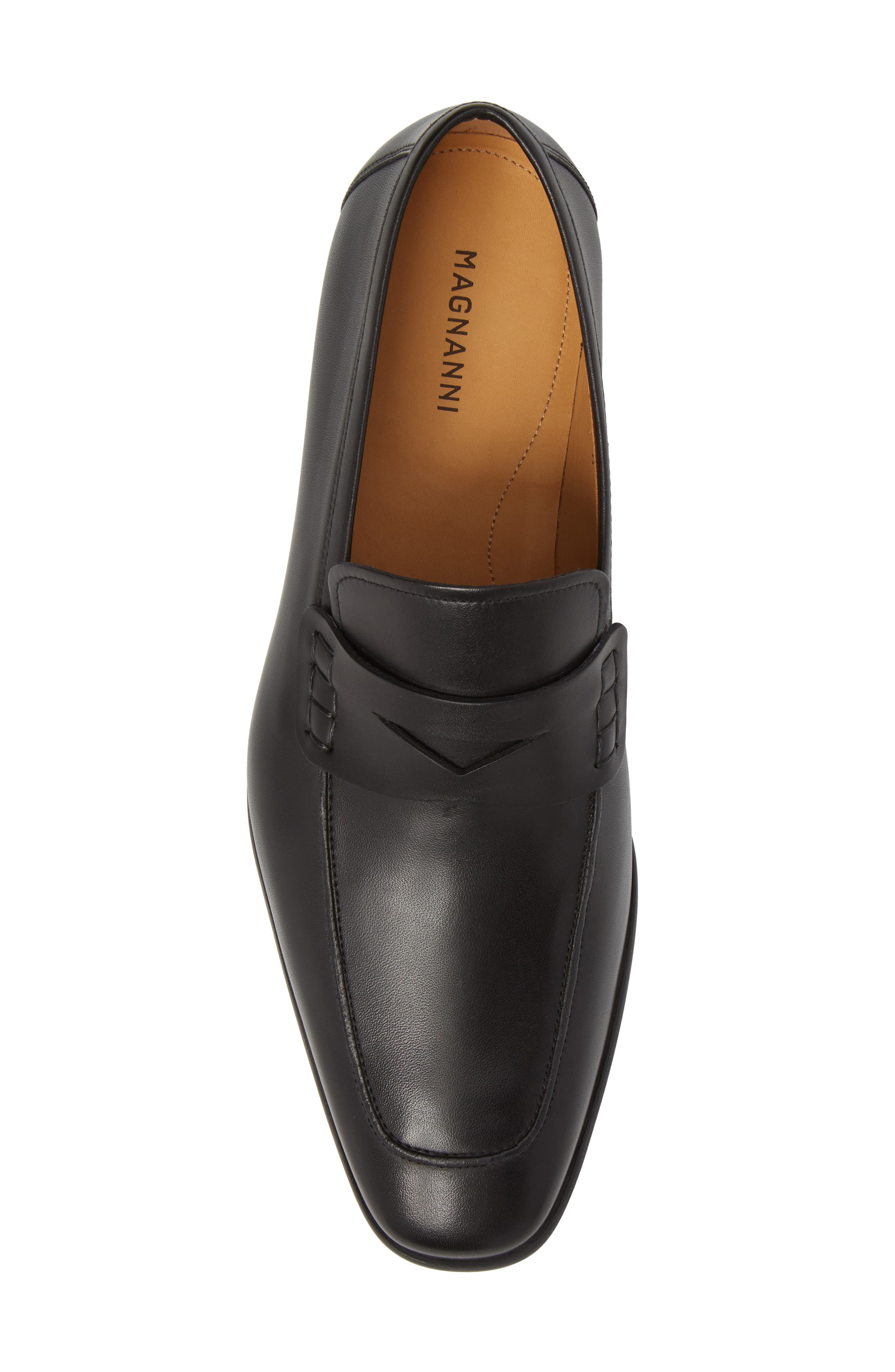 Magnanni Ramiro II Apron Toe Penny Loafer, Alternate, color, 