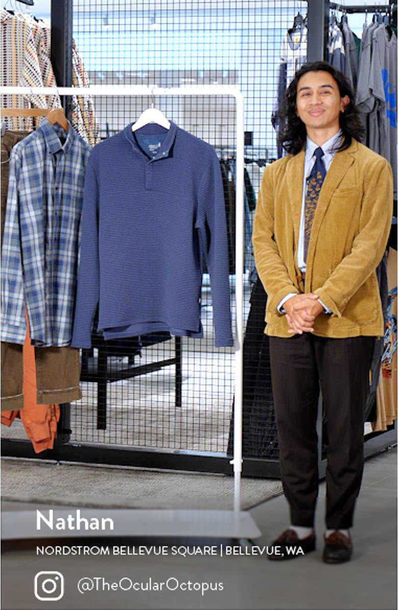 Benjy Quarter Snap Performance Pullover, sales video thumbnail