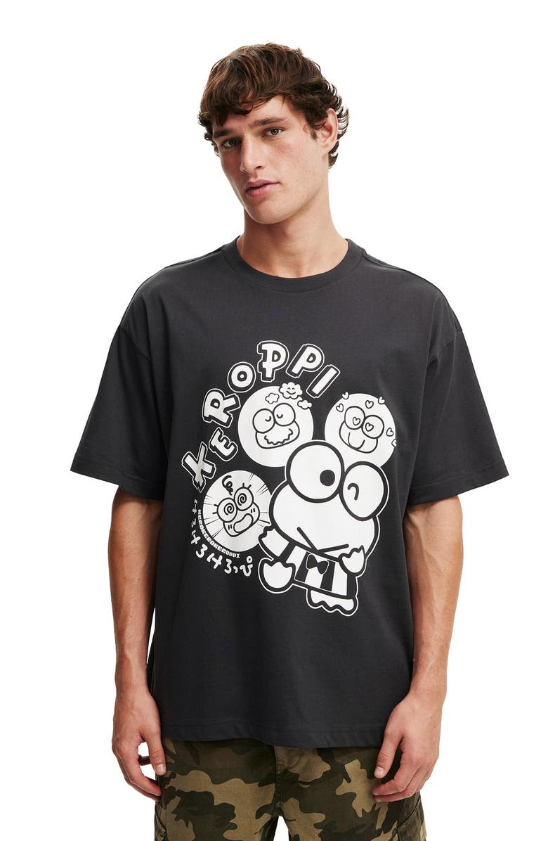 Cotton On Box Fit License T-Shirt, Main, color, 