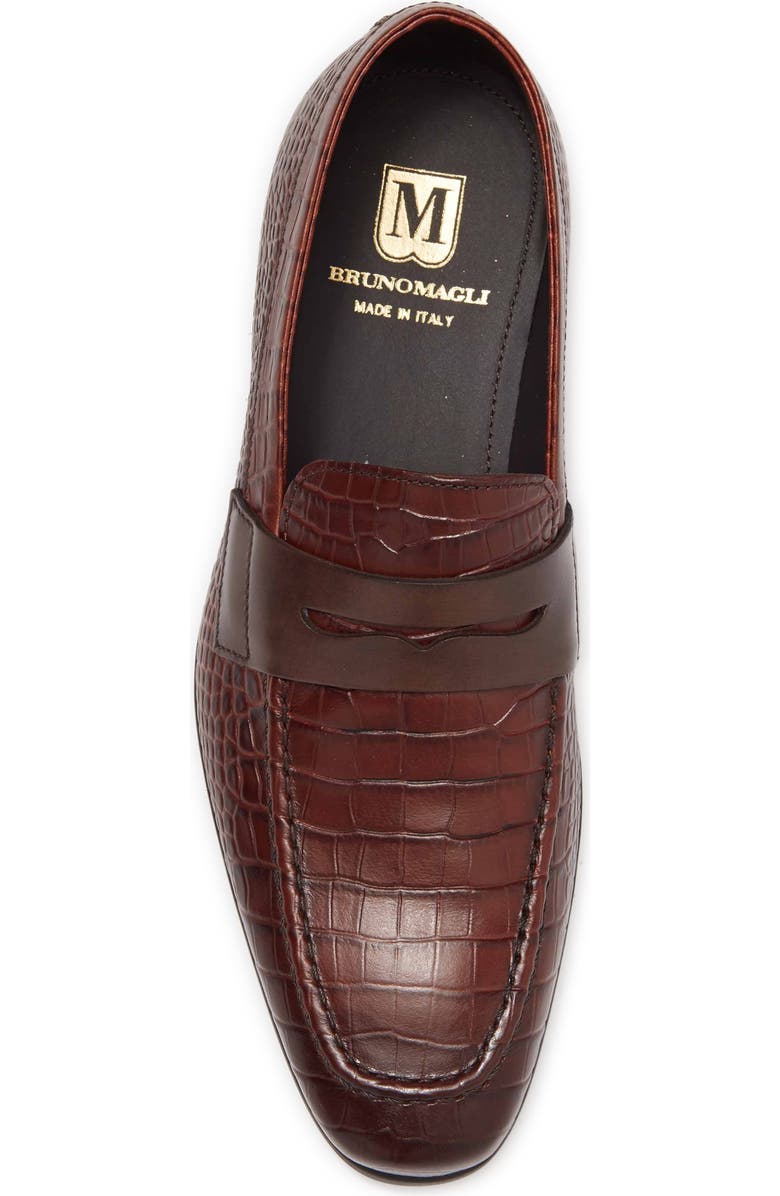 Bruno Magli Mineo Penny Slot Strap Loafer, Alternate, color,