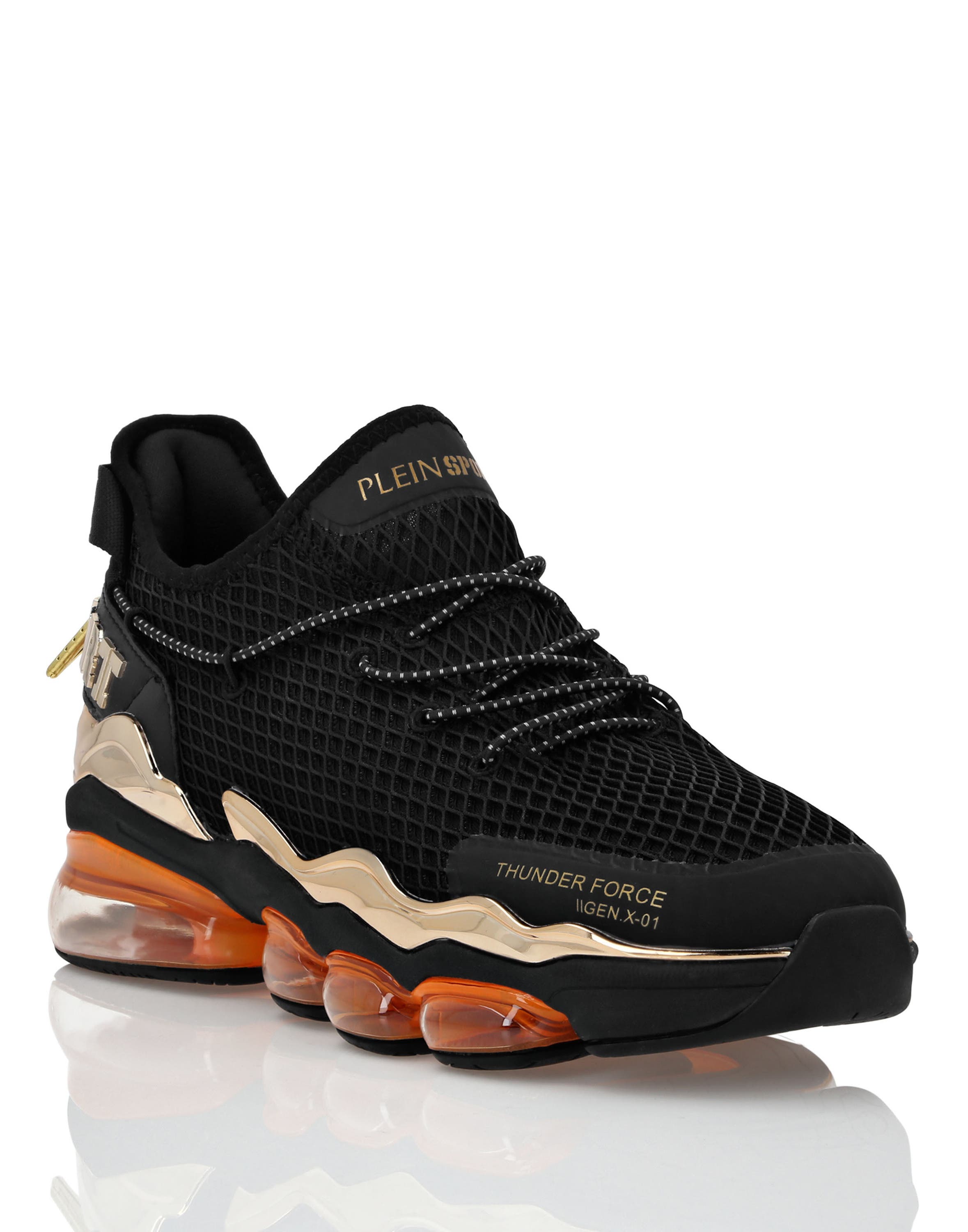 Runner Unisex, Alternate, color, black/orangefluo