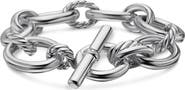 David Yurman Mercer™ 18K Gold & Sterling Silver Chain Bracelet with Pavé Diamonds