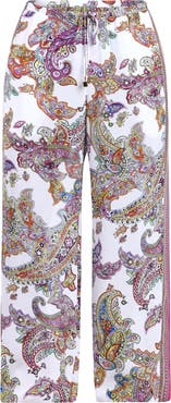 L'AGENCE Geraldine Wide Leg Cover-Up Pants