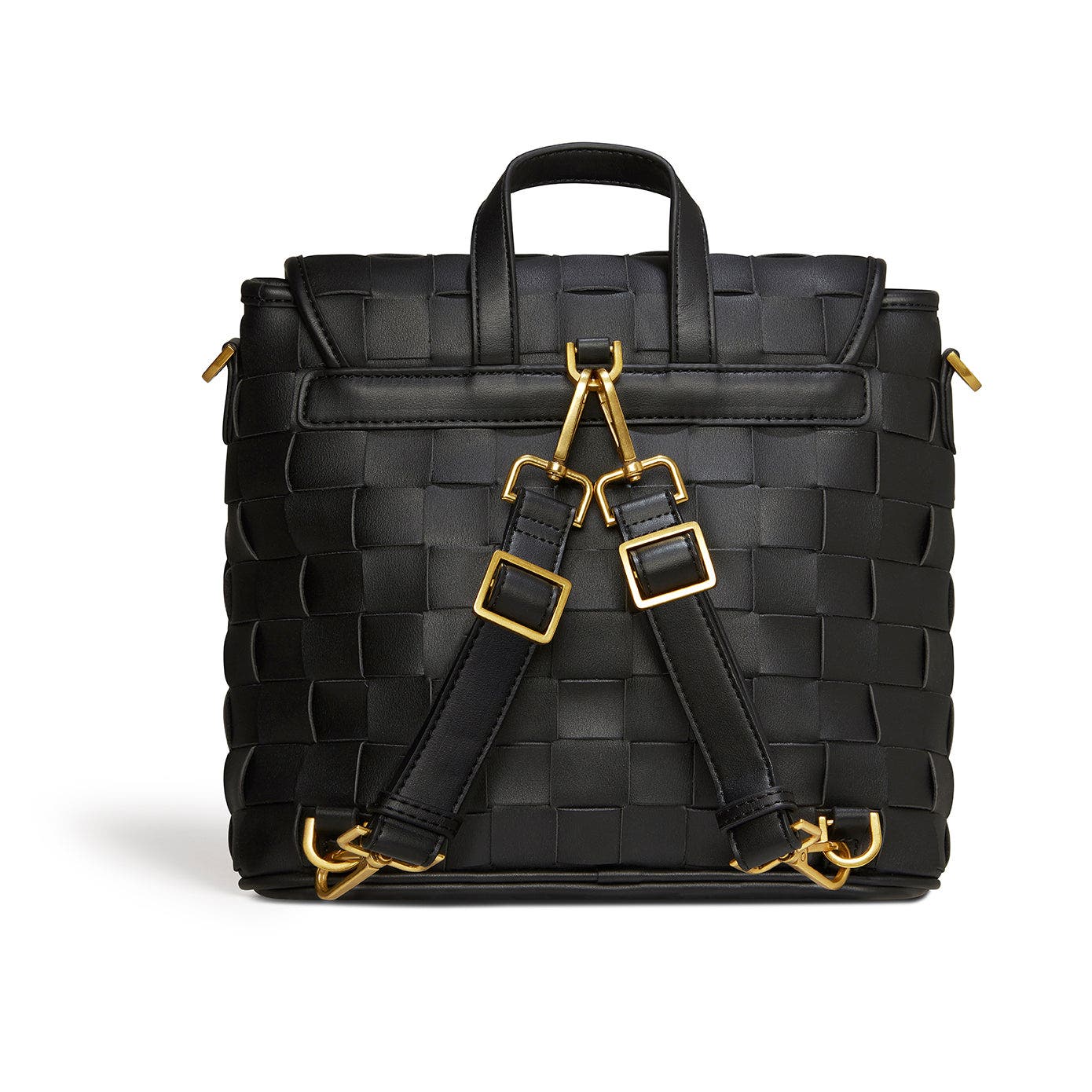 LaBante London Rosie Mini Vegan Backpack, Alternate, color, Black