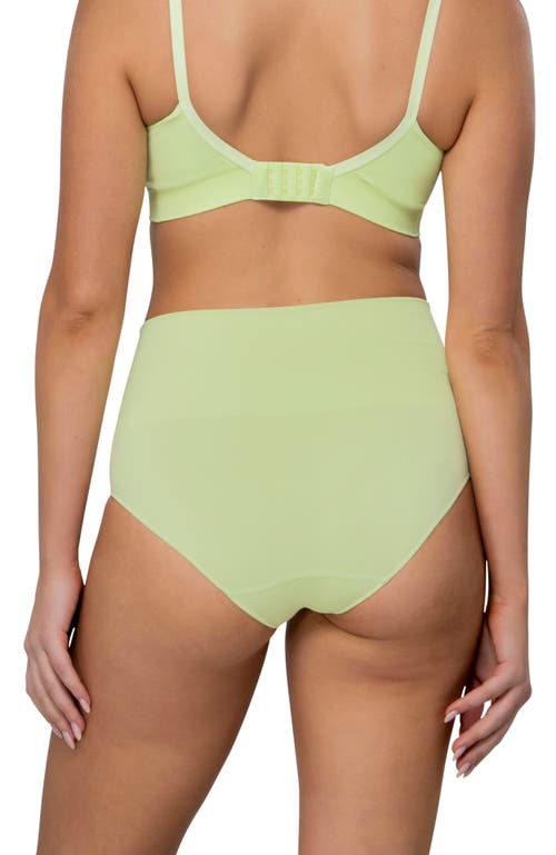 Underoutfit Smoothing At Waist Brief In Green