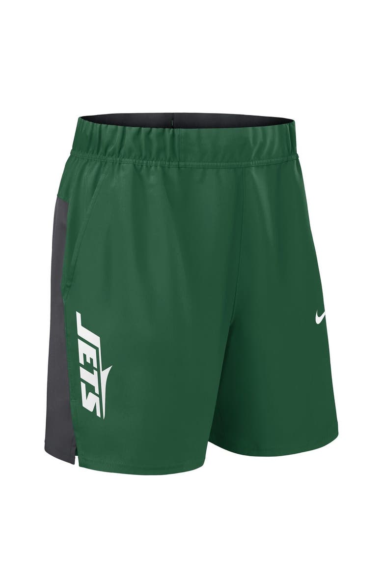 Nike Men's Nike Green New York Jets Woven Victory Performance Shorts, Alternate, color, Green