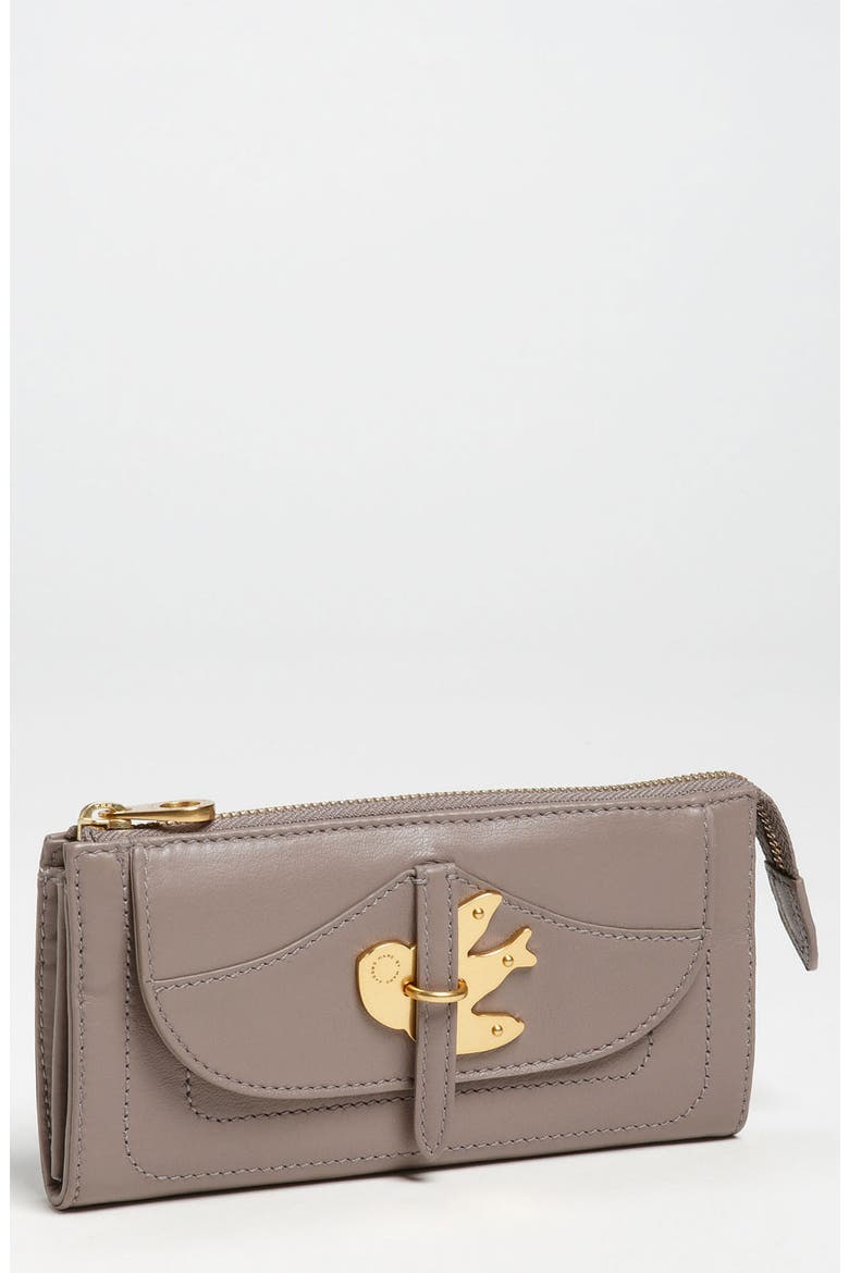MARC BY MARC JACOBS 'Petal to the Metal' Zip Clutch Wallet, Main, color, MINK