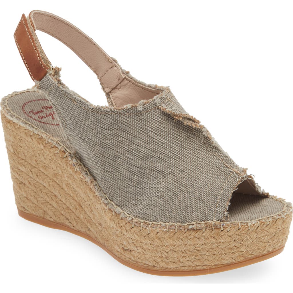 Toni Pons 'Lugano' Espadrille Wedge Sandal in Pedra/Stone  product