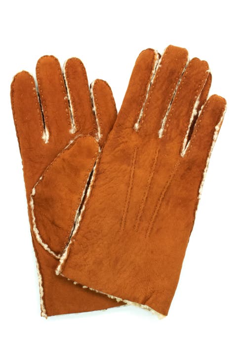 Genuine Shearling Leather Gloves