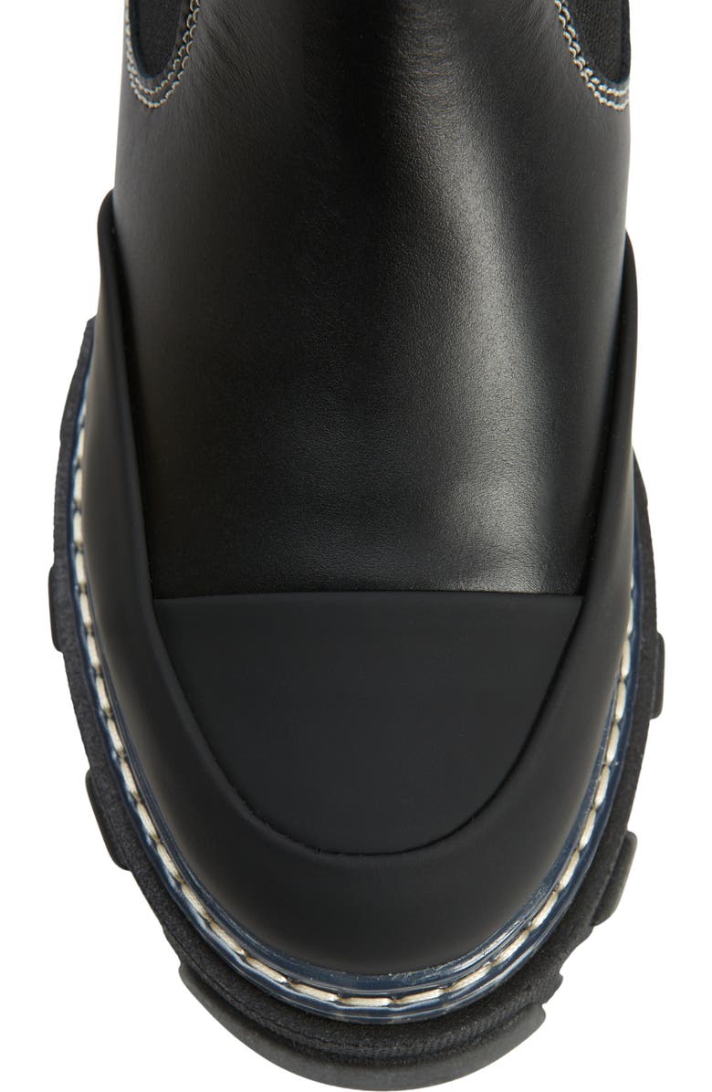 Ganni Cleated Mid Chelsea Boot, Alternate, color,