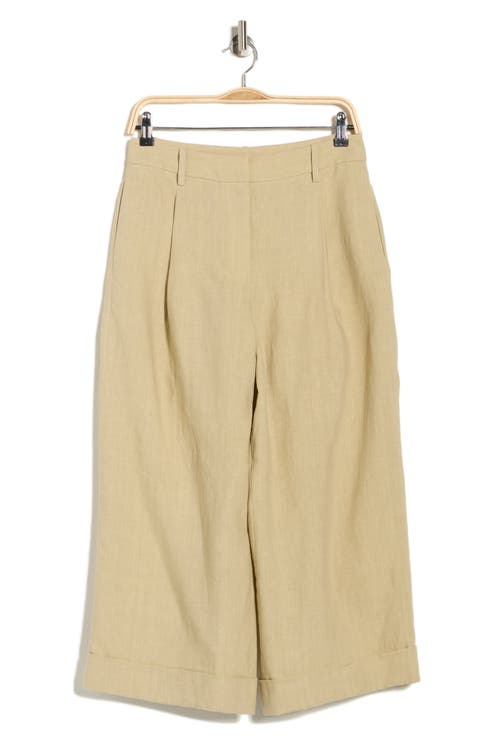 Houston St. Linen Wide Leg Pants