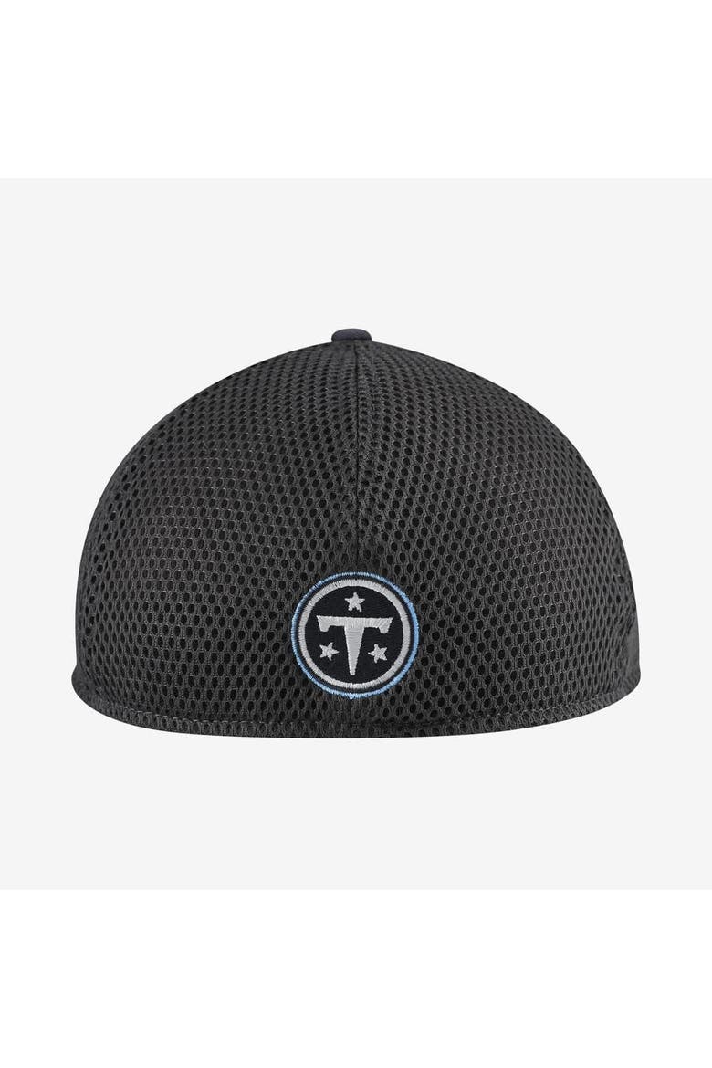 Men's New Era  Gray Tennessee Titans Grayed Out Neo 39THIRTY Flex Hat, Alternate, color, Gray