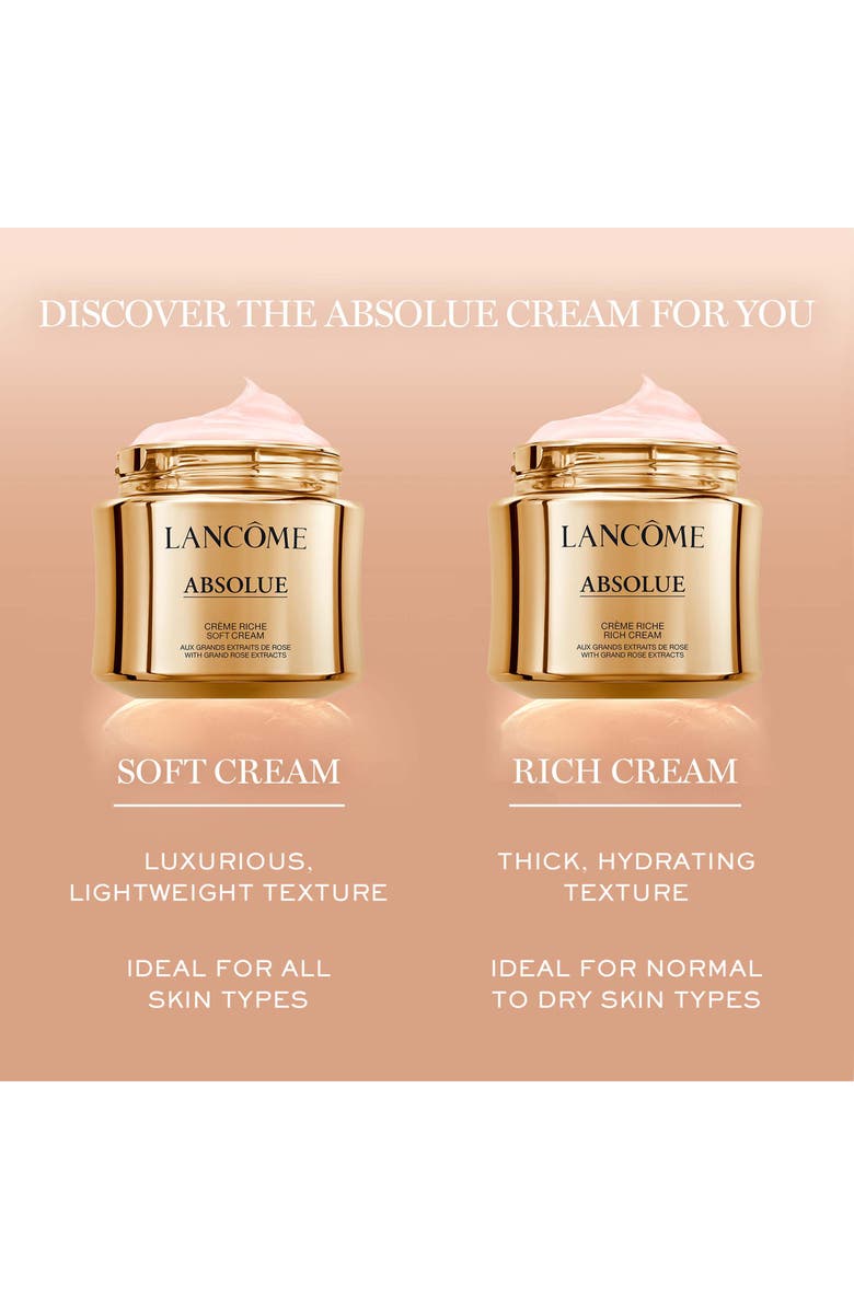 Lancôme Absolue Revitalizing & Brightening Soft Cream Facial Moisturizer & Refill Duo, Alternate, color, 