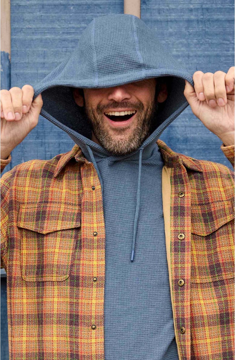 Toad & Co Framer II Long Sleeve Hoodie, Alternate, color, Pacific Blue