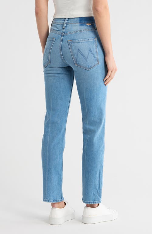 Mother The Lace-up Tomcat Hover Relaxed Straight Jeans In Multi