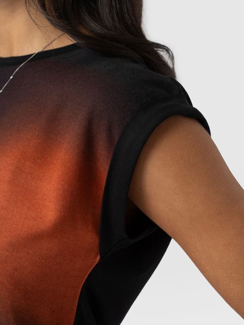 Shop Saint + Sofia Turn Up Contrast Tee