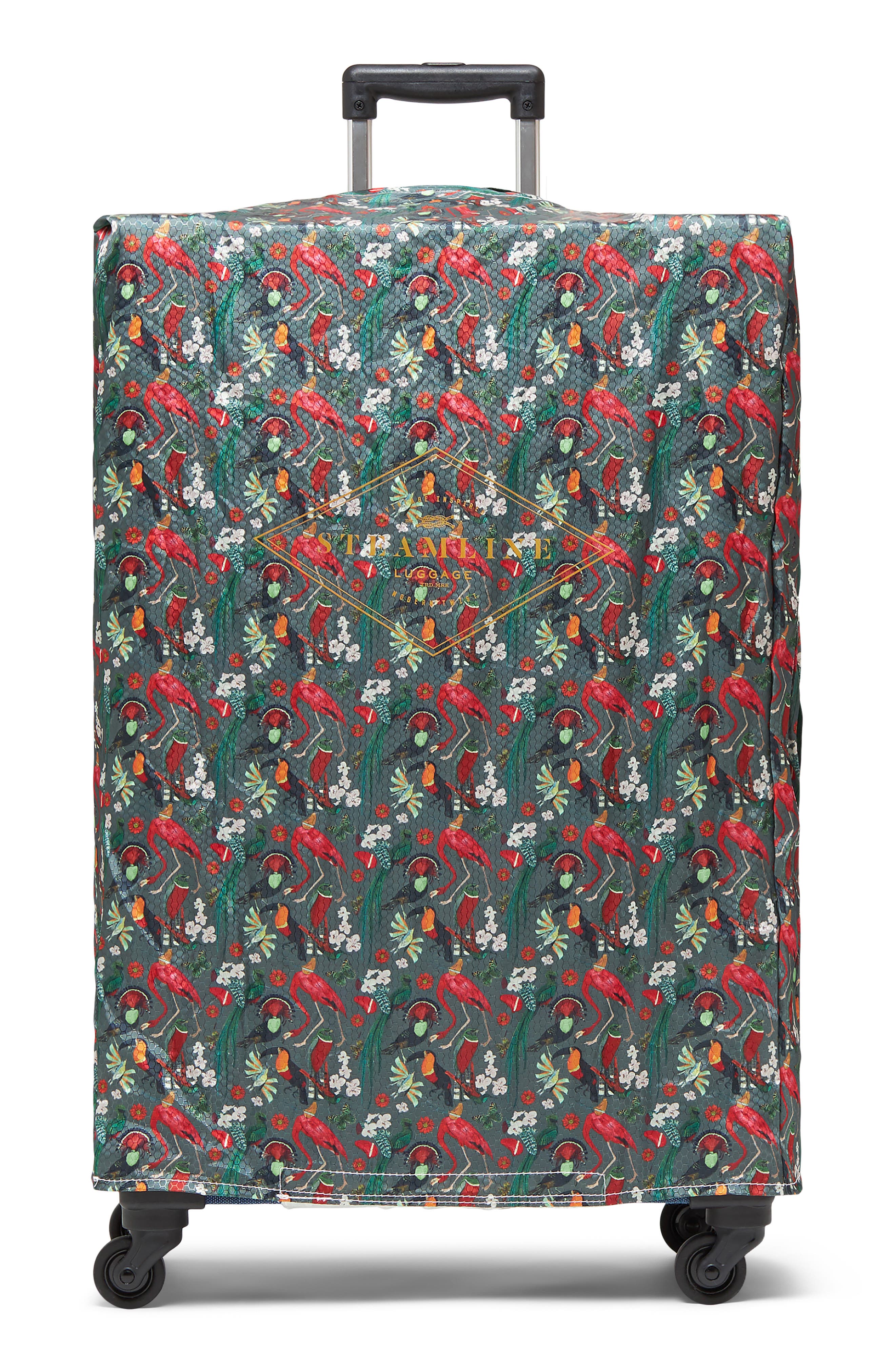 SteamLine Luggage The Explorer 26-Inch Check-In Rattan Spinner Packing Case, Alternate, color, 