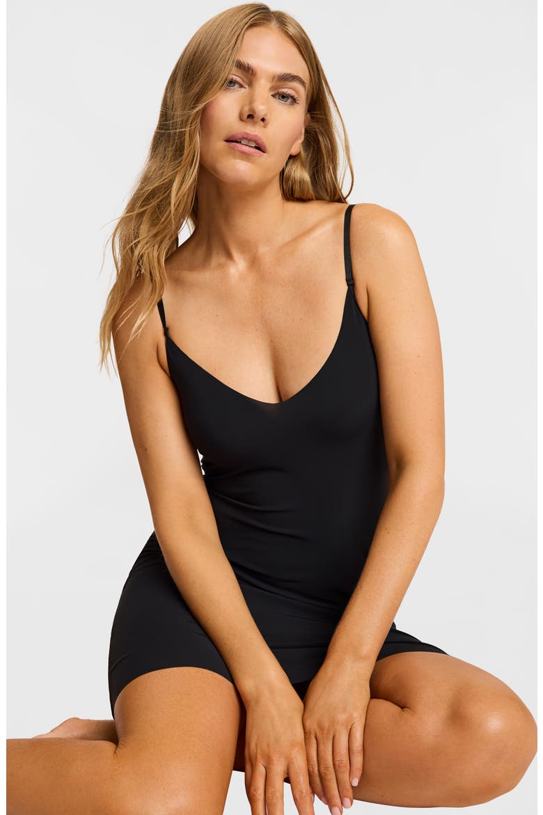 Classic Tailored Slip, Alternate, color, BLACK