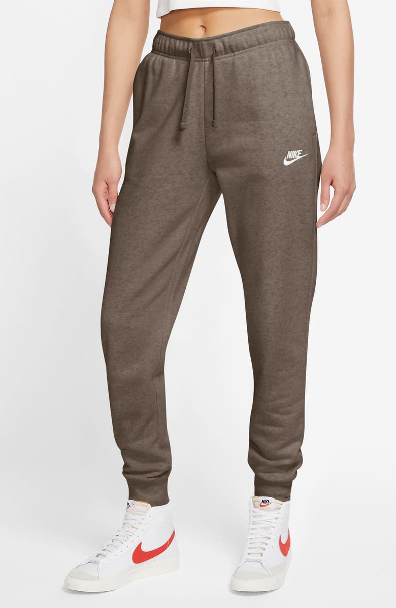 Nike Sportswear Club Fleece Joggers, Main, color, 214 214 Minkbn/White
