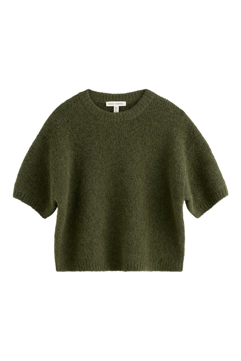 Piskies Crewneck Sweater, Alternate, color, NORI