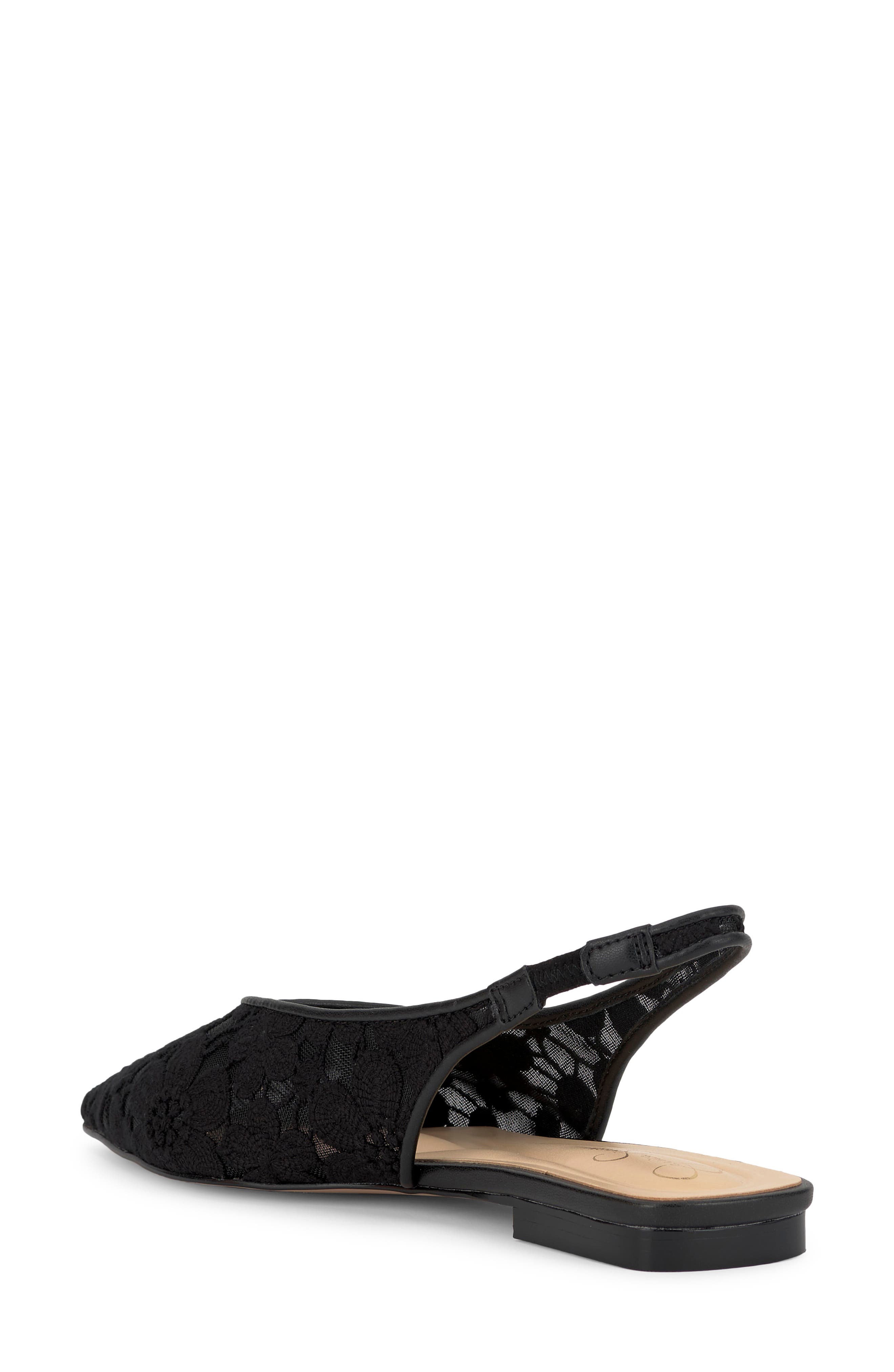 Jessica Simpson Mezzah Slingback Pointed Toe Flat, Alternate, color, 