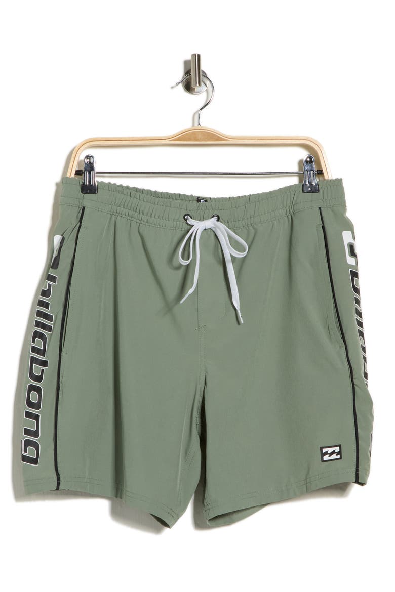 Afterburner Volley Swim Trunks, Alternate, color, SEA SPRAY