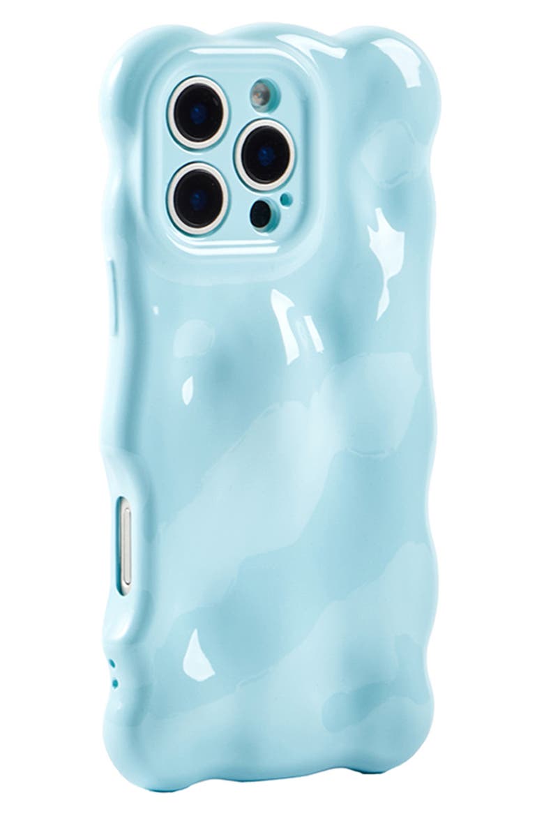 Bubbles iPhone 16 Pro Case, Alternate, color, BABY BLUE