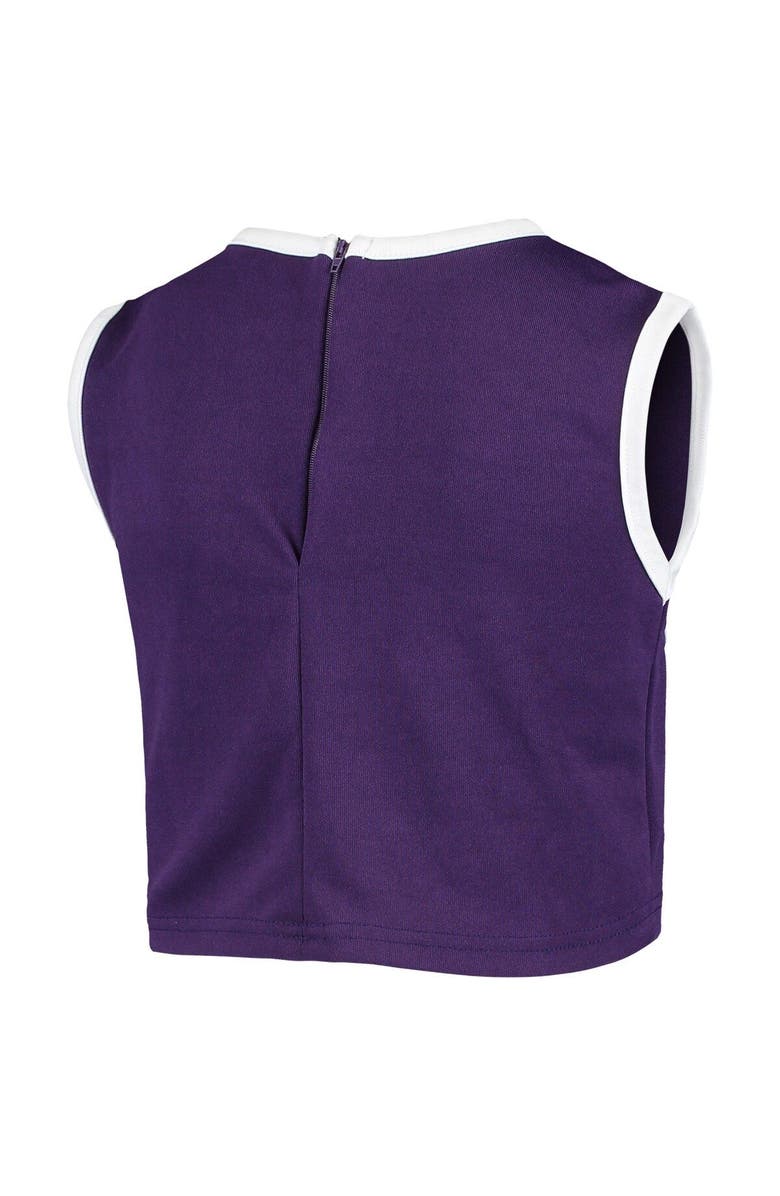 LITTLE KING Girls Youth Purple Kansas State Wildcats Two-Piece Cheer Set, Alternate, color, Purple