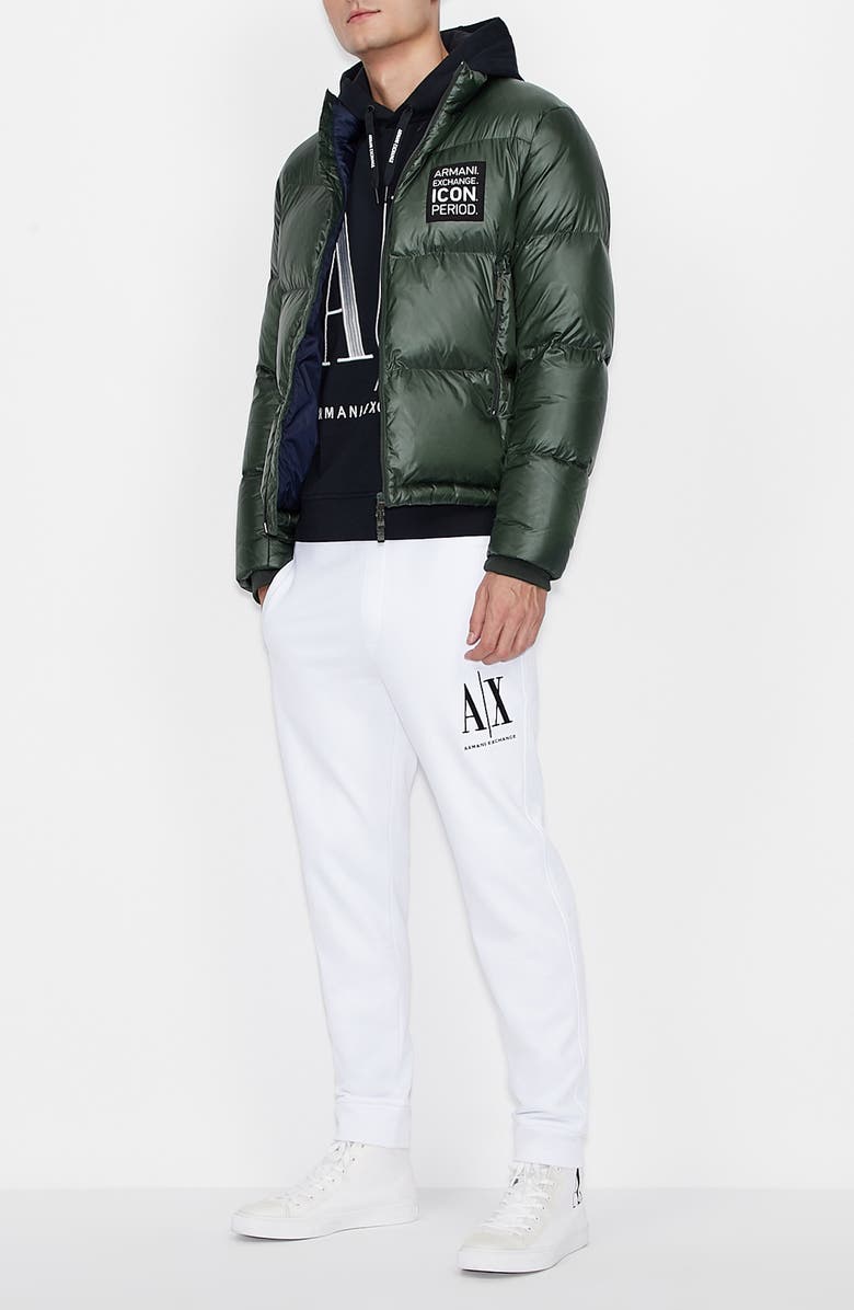 Armani Exchange Icon Fleece Jogger Sweatpants, Alternate, color, 