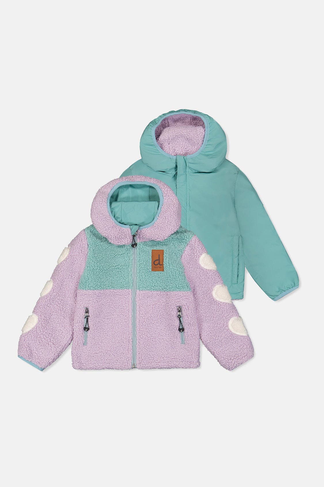 selected Pale Blue-Grey and Mauve