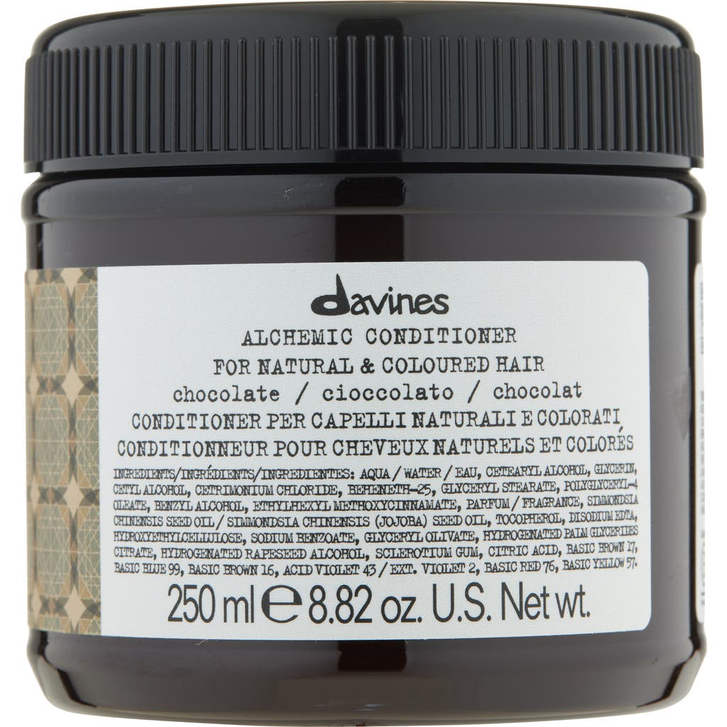 DAVINES DAVINES ALCHEMIC CONDITIONER FOR CHOCOLATE TONES