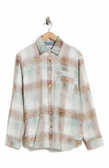 Scotch & Soda Relaxed Fit Washed Check Button-Up Shirt