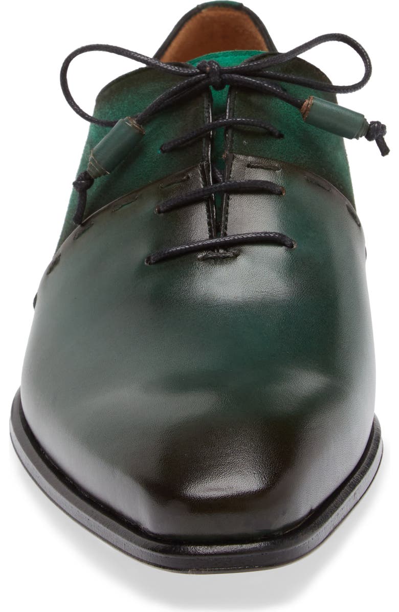 Mezlan Colomer Oxford, Alternate, color, Forest/ Green