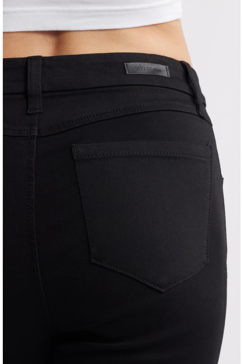 Better Butter High Waist Extralong Skinny Jeans, Alternate, color, BLACK