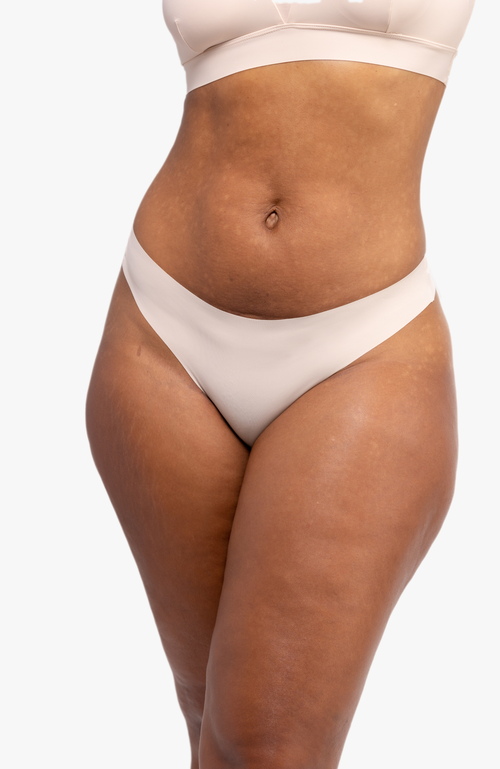 Shop Uwila Warrior Soft Seamless Thongs In Neutral